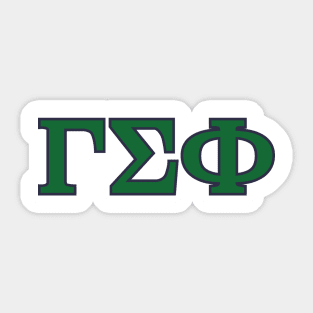 Gamma Sigma Phi Fraternity Sticker